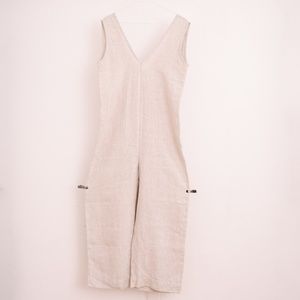 Elizabeth Suzann Mara Jumpsuit Mid-weight Linen